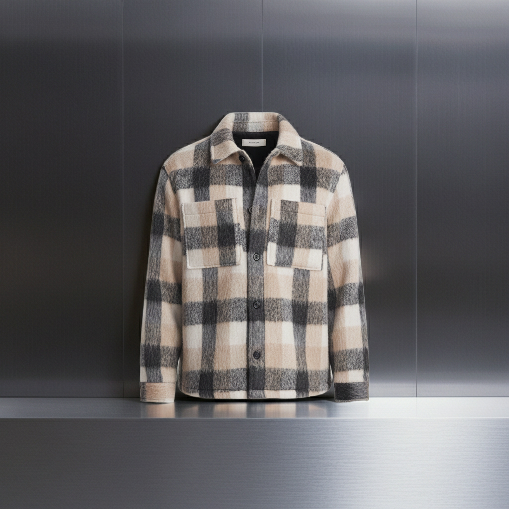Checked Overshirt