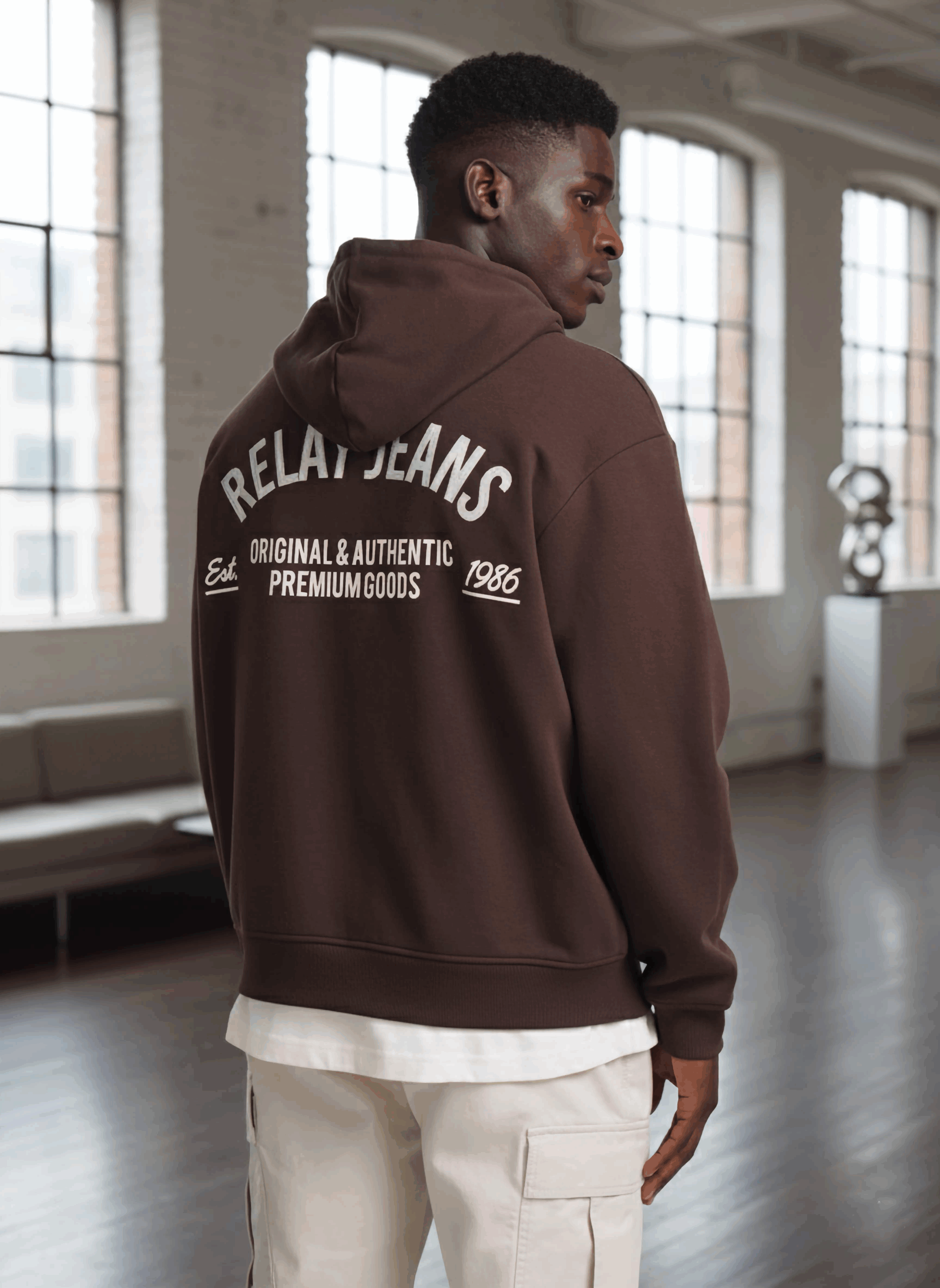 Fleece - All Styles & Categories (Brown Hoodie)